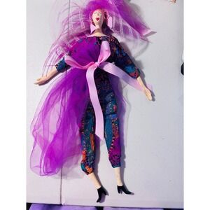 Marie-Paul Rigaudon Signed Handmade Art Doll – Vintage Cloth Artist Doll – OOAK